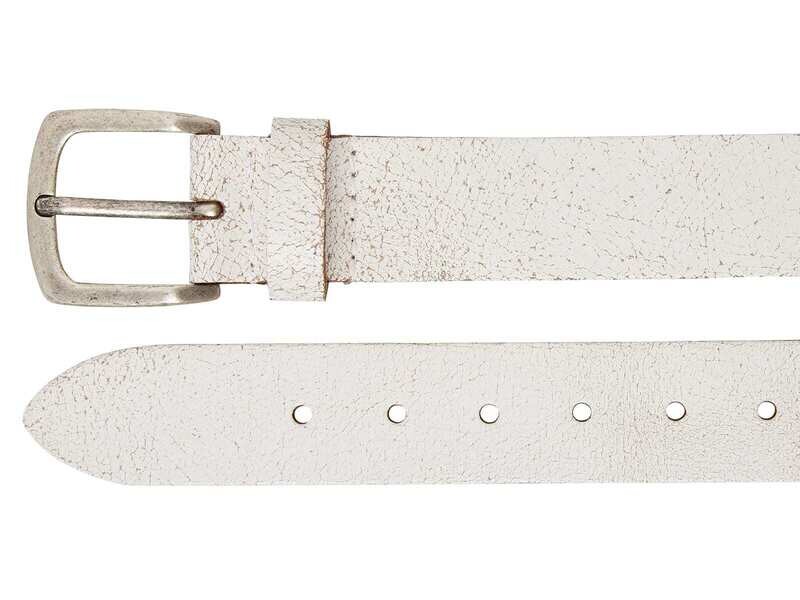 TIMBELT Riem 4 cm 100% leer 407 / Crack Wit