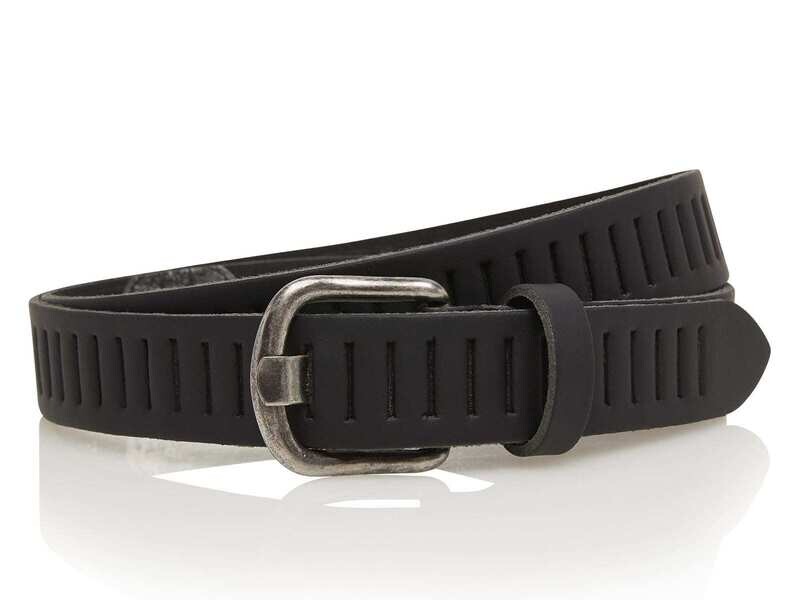 TIMBELT Riem 3 cm 100% leer 426 / Zwart
