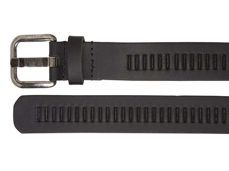 TIMBELT Riem 4 cm 100% leer 427 / Zwart