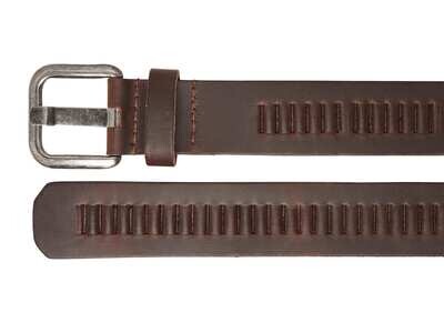 TIMBELT Riem 4 cm 100% leer 427 / Bruin