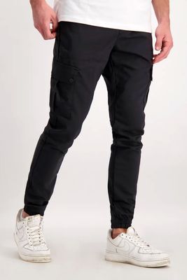 Cars Jeans BATTLE cargo pant - Black Cars Jeans BATTLE cargo pant - Black
