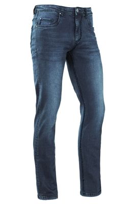Brams Paris JASPER slim fit - Mid Blue