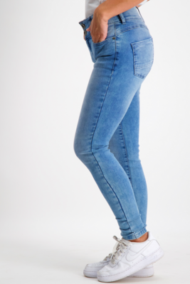 Cars Jeans AMAZING super skinny - Stone Bleached