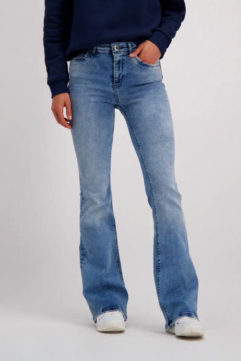 Cars Jeans MICHELLE flared jeans - Stone Bleached