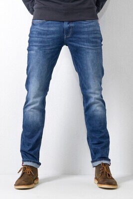 Petrol Industries RUSSEL tapered fit - Vintage Blue Petrol Industries RUSSEL tapered fit - Vintage Blue