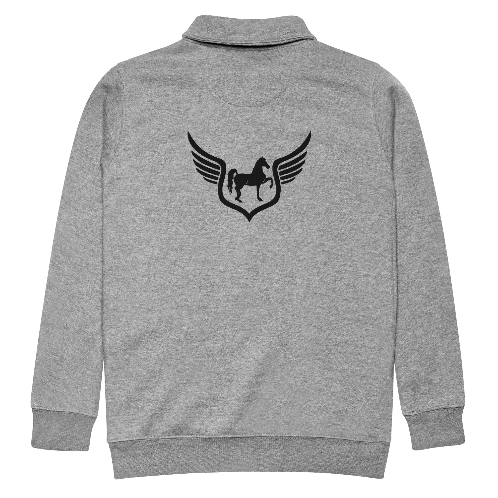 Unisex fleece pullover