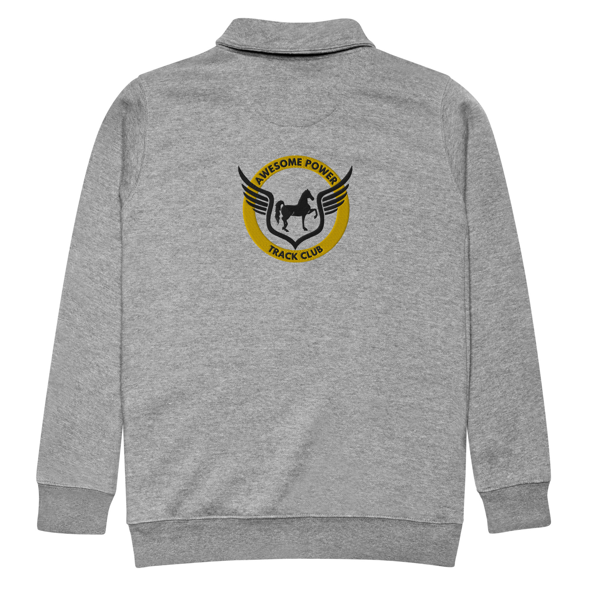 Unisex fleece pullover