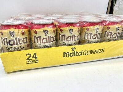 Malta Guinness Can 33cl x 24