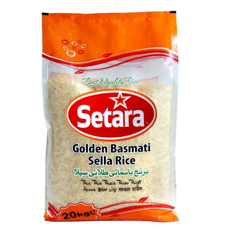 Setara Golden Basmati Sella Rice * 10kg &amp;5kg