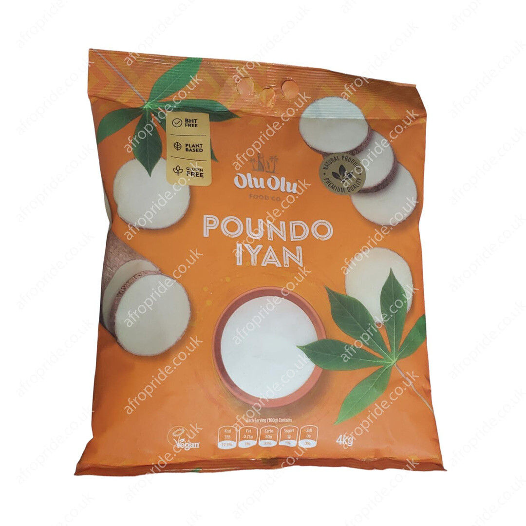 Olu Olu Pounded Iyan *4kg &amp; 8kg