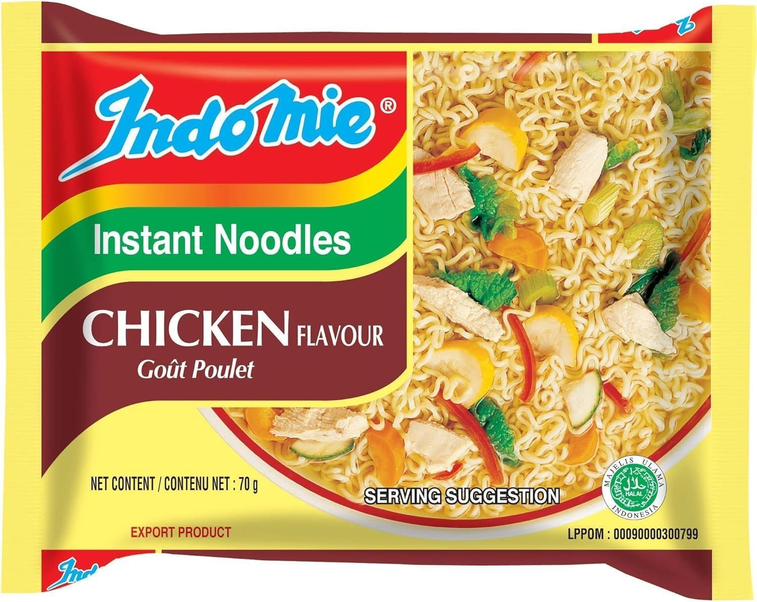 Ghana Chicken Indomie Noodles.