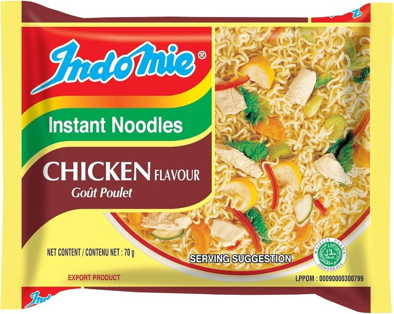 Ghana Chicken Indomie Noodles.