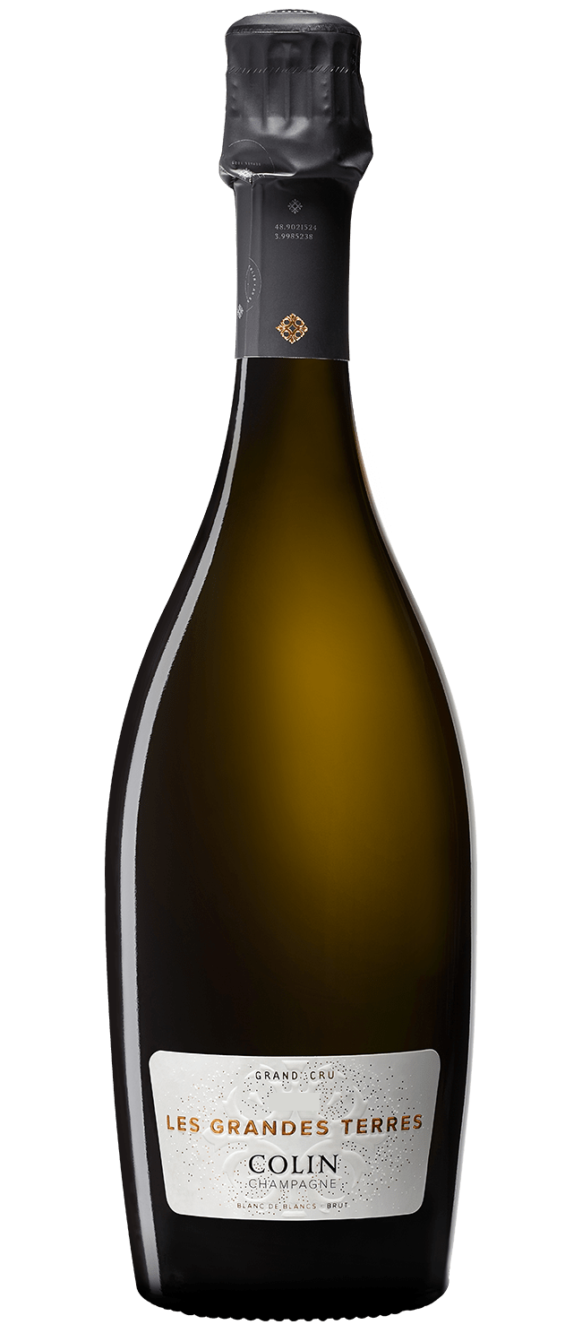 Champagne Colin Les Grandes Terres Blanc de Blancs - Millésime 2014 - Format 1.5L