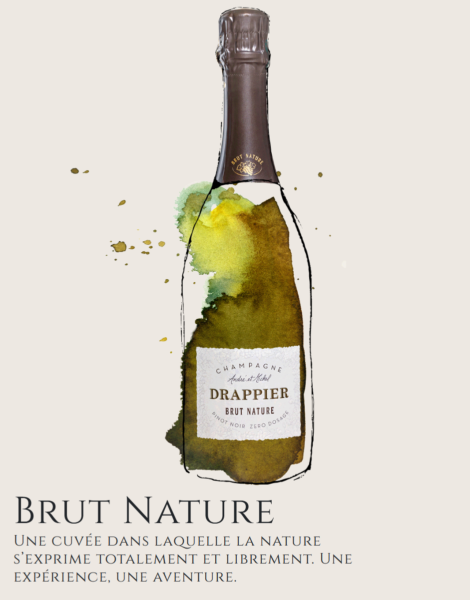 Champagne Drappier Brut Nature Zéro Dosage