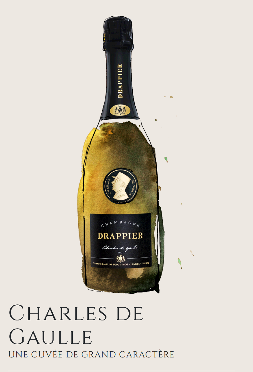 Champagne Drappier Charles de Gaulle