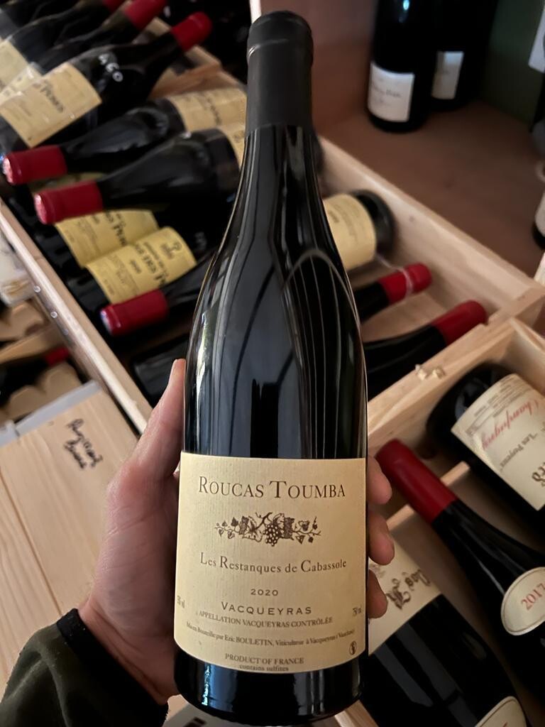 Les Restanques de Cabassole - Vacqueyras - 2021 - 75cl - Roucas Toumba