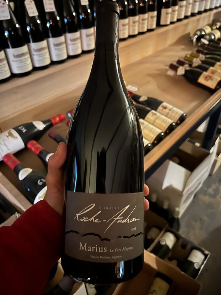 Marius 2018- Le père Mayeux - Magnum 1.5L - Côtes du Rhône Villages Visan - Domaine Roche-Audran