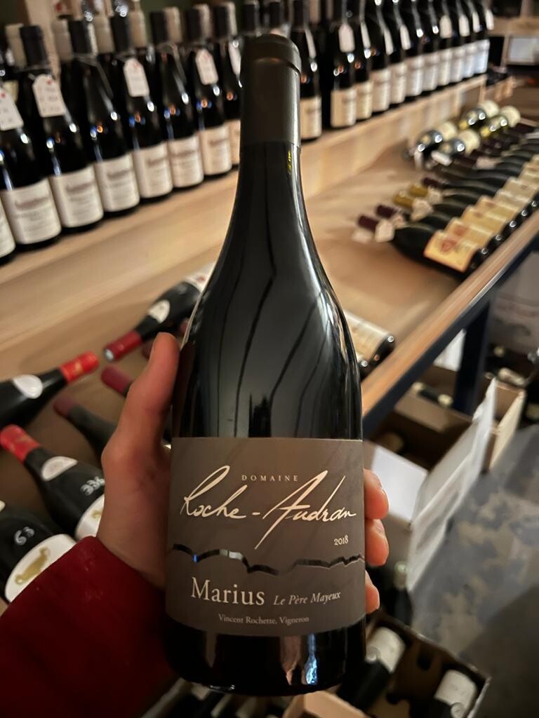 Marius 2018- Le père Mayeux - Côtes du Rhône Villages Visan - Domaine Roche-Audran