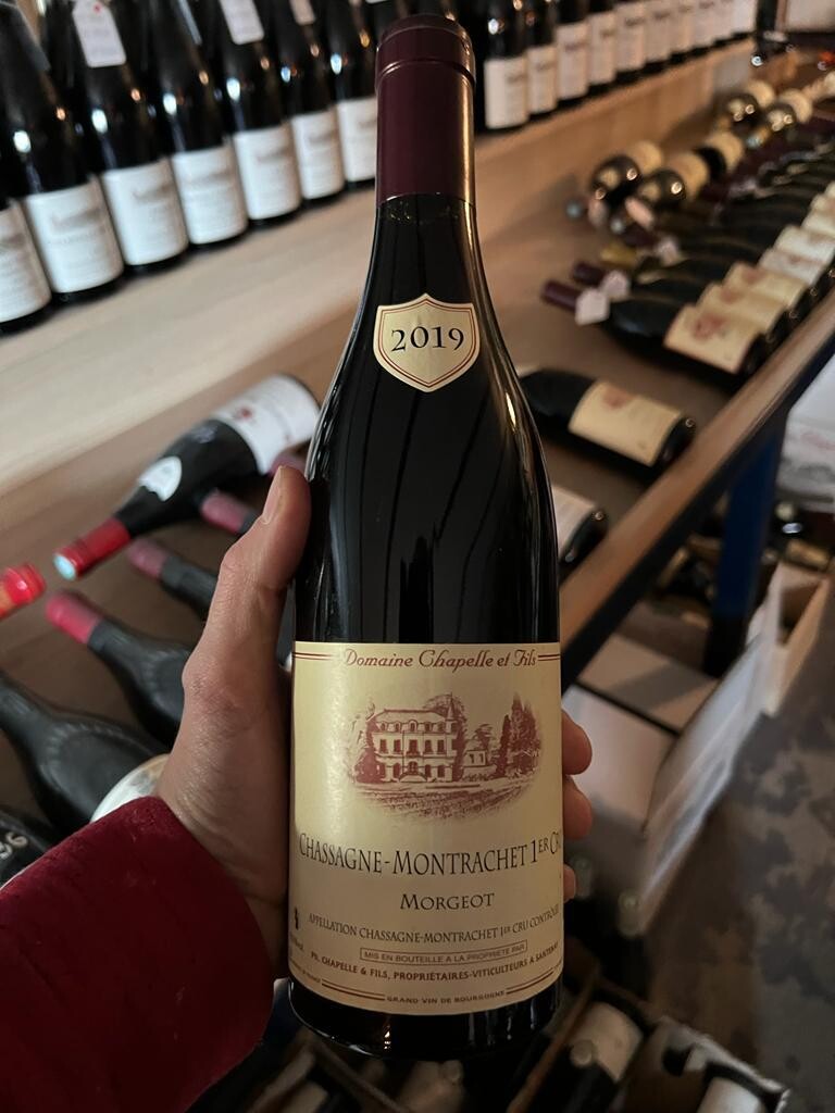 Chassagne Montrachet 1er Cru Morgeot Rouge 2019 - Domaine Chapelle et Fils