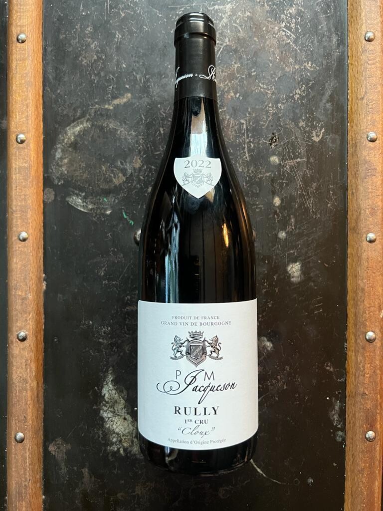Rully 1er Cru Cloux Rouge 2022 - Domaine P&amp;M Jacqueson