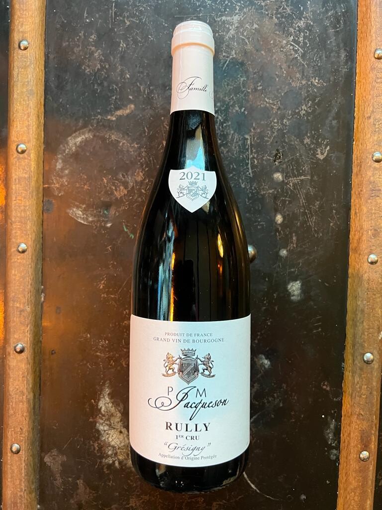 Rully 1er Cru Grésigny Blanc 2021 - Domaine P&amp;M Jacqueson