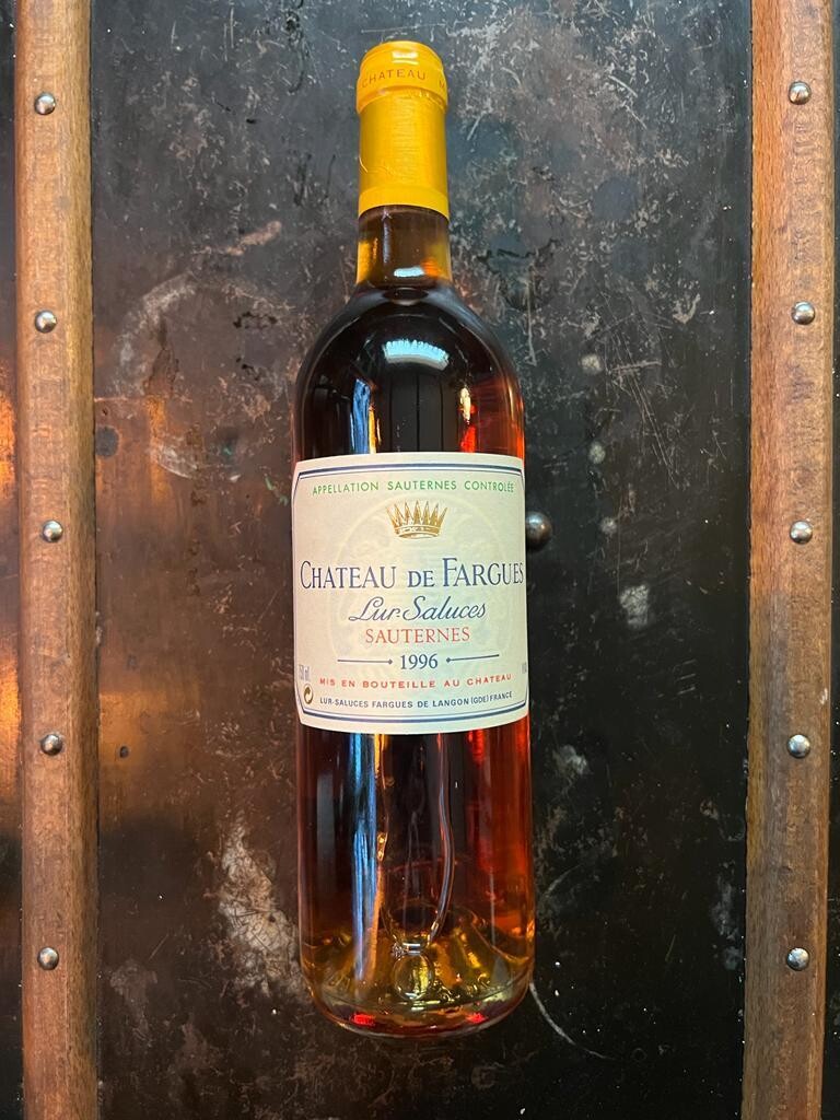 Château de fargues 1996 - Lur Saluces - Sauternes - 75cl