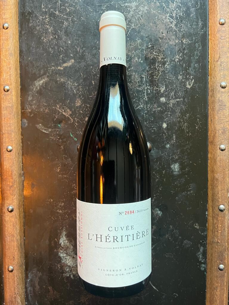 Bourgogne Cuvée L&#39;héritière 2018 - Rouge - Nicolas Rossignol