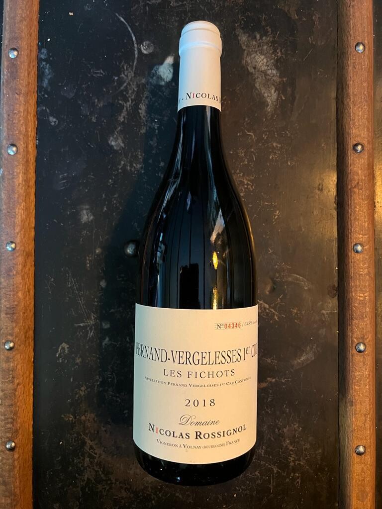 Pernand Vergelesses 1er Cru Les Fichots 2018 - Rouge - Nicolas Rossignol