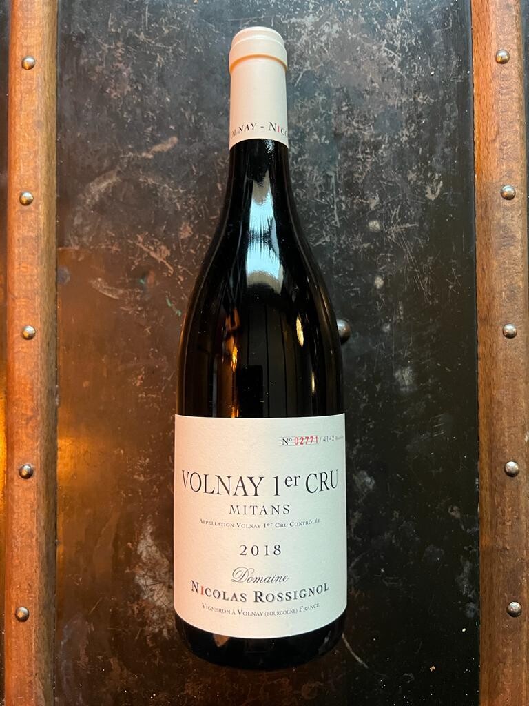 Volnay 1er Cru Mitans 2018 - Rouge - Nicolas Rossignol