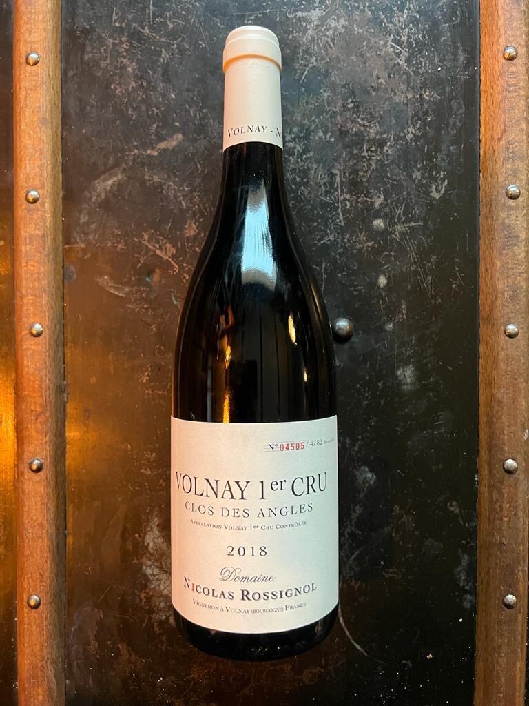 Volnay 1er Cru Clos des Angles 2018 - Rouge - Nicolas Rossignol