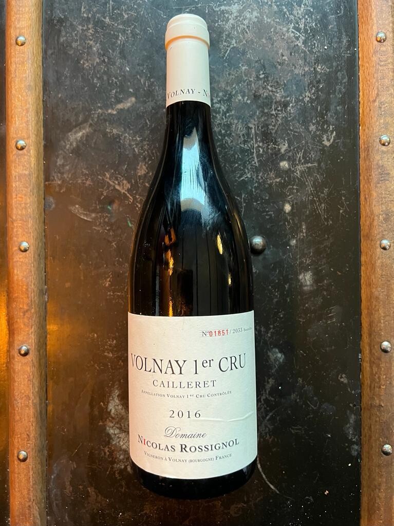 Volnay 1er Cru Cailleret 2016 - Rouge - Nicolas Rossignol