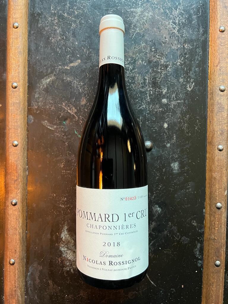 Pommard 1er Cru Chaponnières 2018 - Rouge - Nicolas Rossignol
