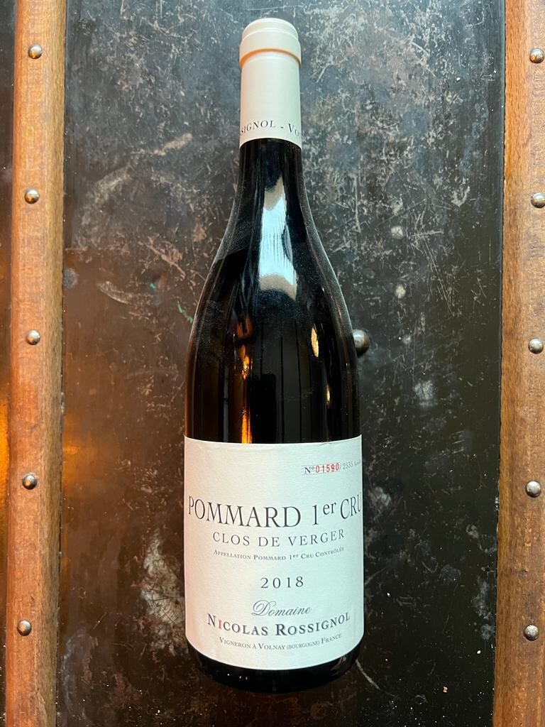 Pommard 1er Cru Clos de Verger 2018 - Rouge - Nicolas Rossignol
