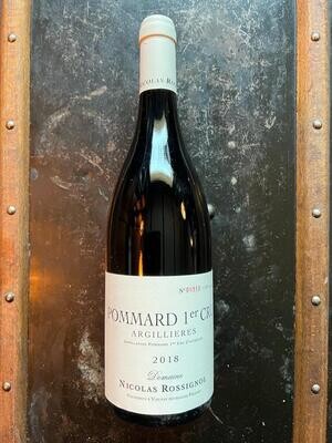 Pommard 1er Cru Argillières 2018 - Rouge - Nicolas Rossignol