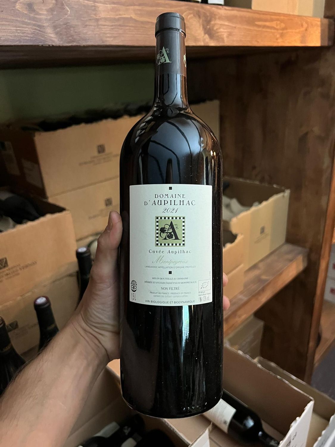 MONTPEYROUX CUVEE AUPILHAC - AOP LANGUEDOC - 1.5L - 2021