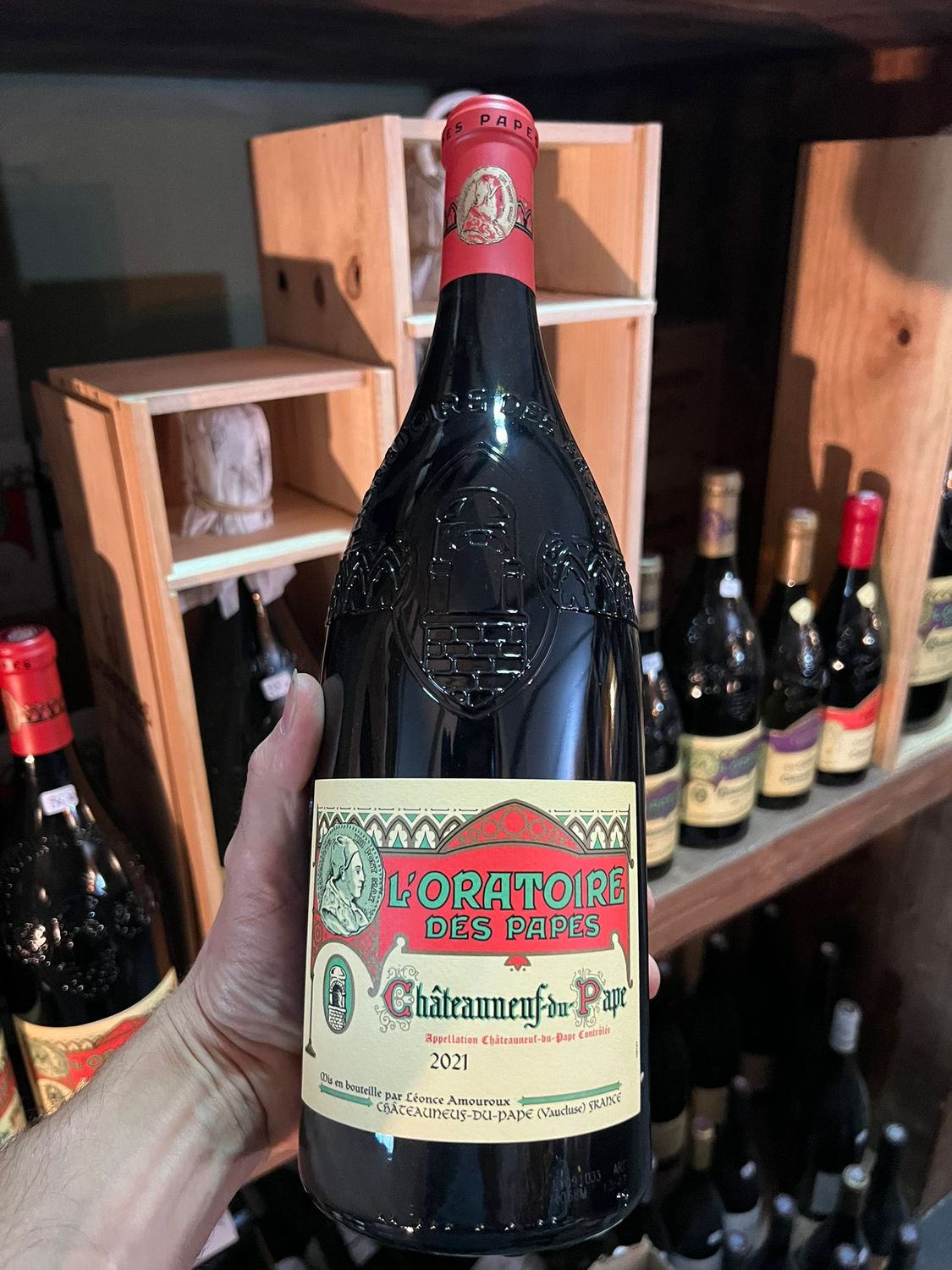L&#39;Oratoire des Papes - Rouge - 2022 - Mag de 1.5L