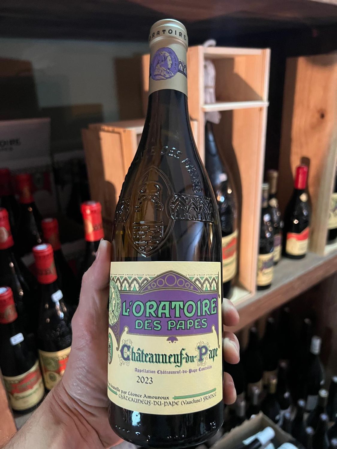 L&#39;Oratoire des Papes - Blanc - 2023 - 75cl