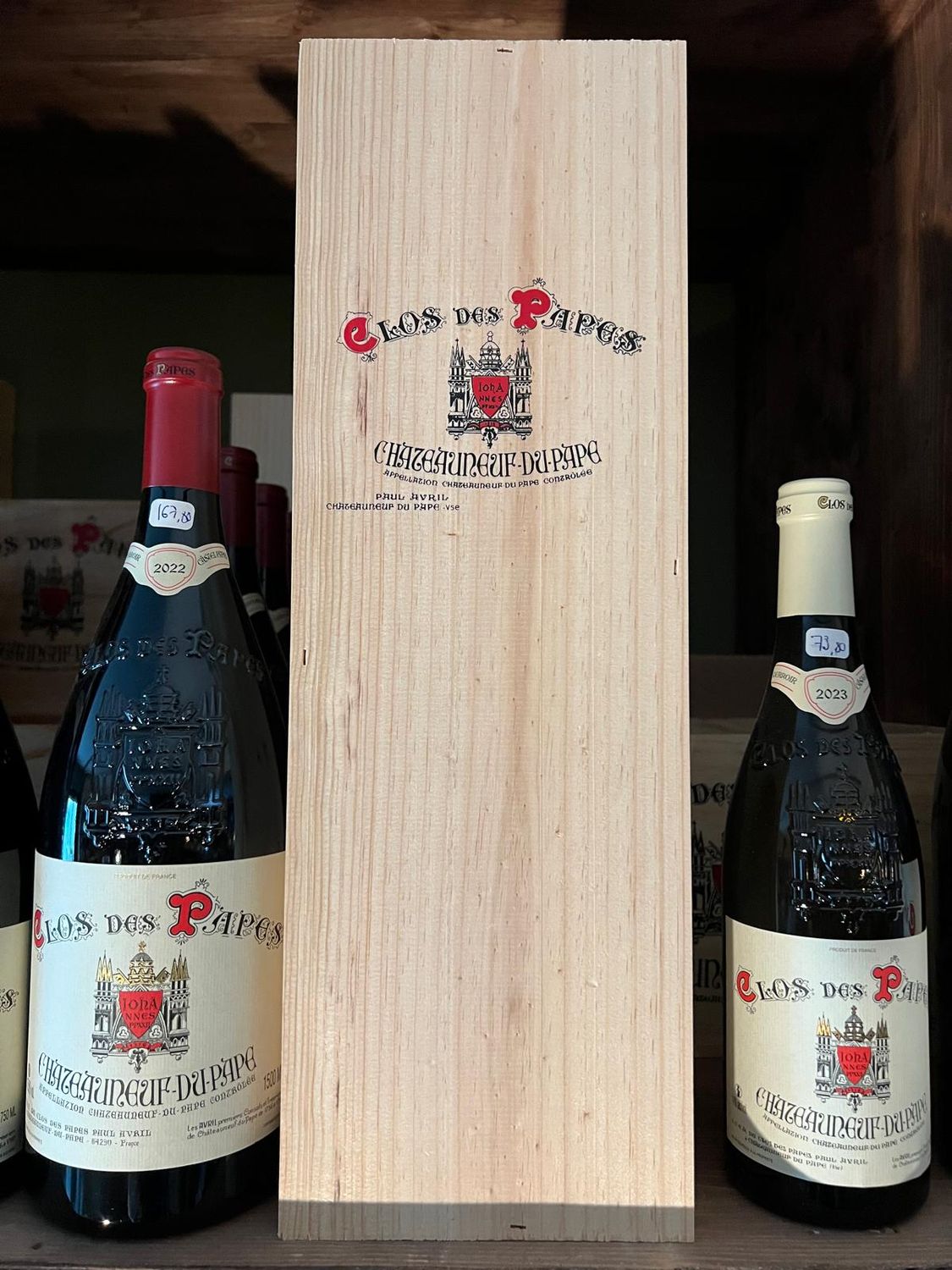 Clos des Papes 2022 - Châteauneuf-du-Pape - Jeroboam de 3L en CBO