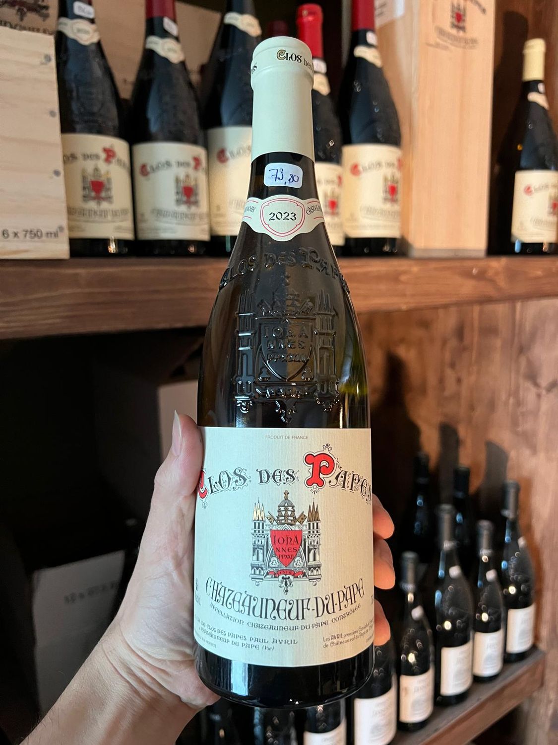 Clos des Papes 2023 - Blanc - Châteauneuf-du-Pape - 75cl