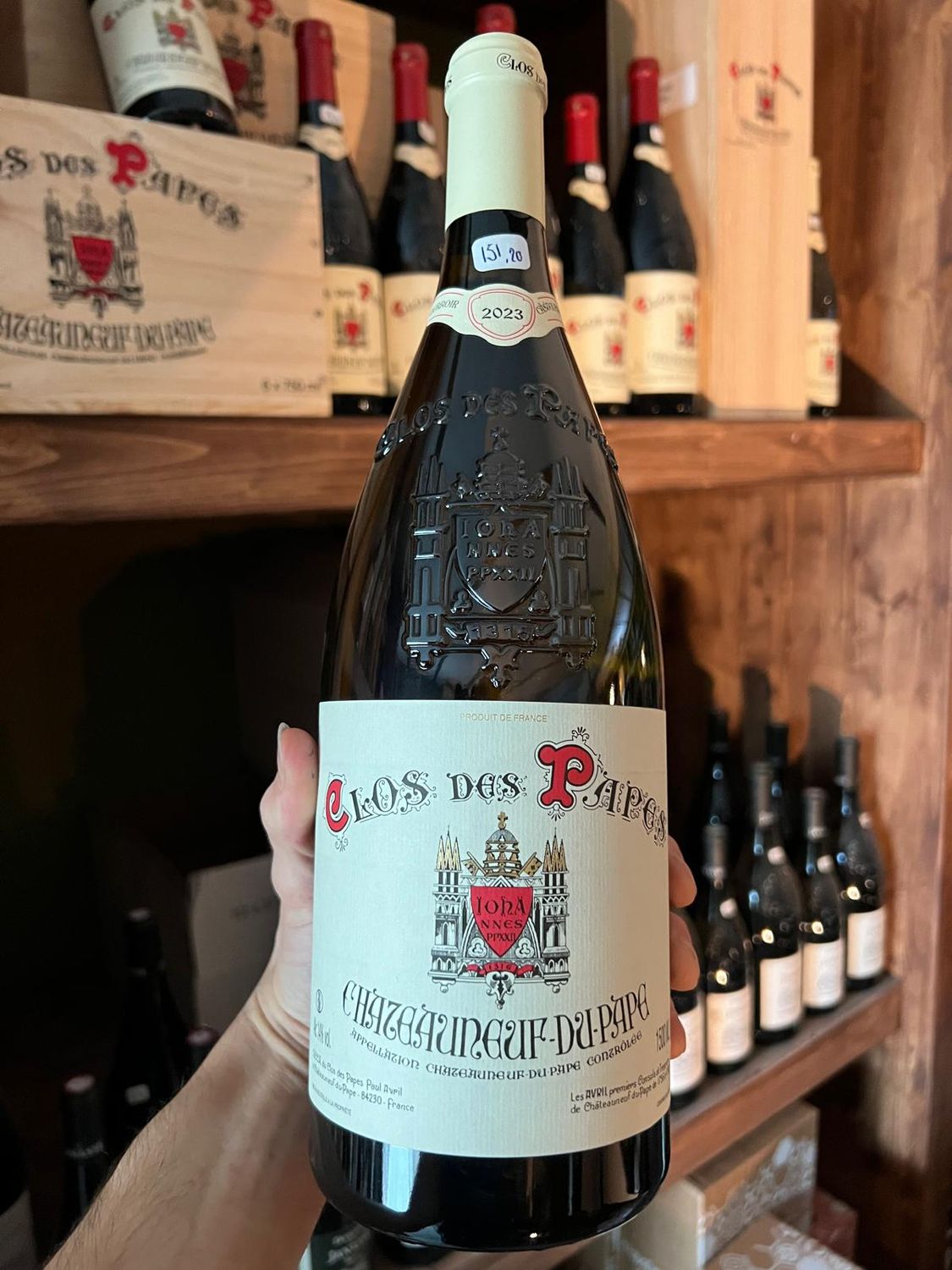 Clos des Papes 2023 - Blanc - Châteauneuf-du-Pape - Magnum de 1.5L