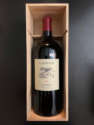 Domaine de l&#39;Aurage 2009 - 5L en Caisse Bois d&#39;Origine