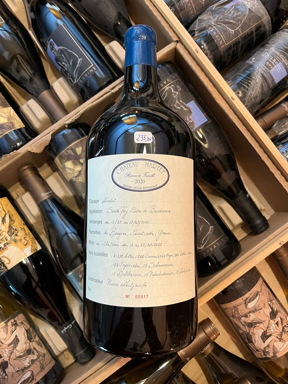 Réserve de Famille 2020 - Château Martet - Double Magnum de 3L