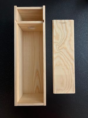 Coffret à Glissière vide pour 1 bouteille &quot;Gamme MIXTE&quot;