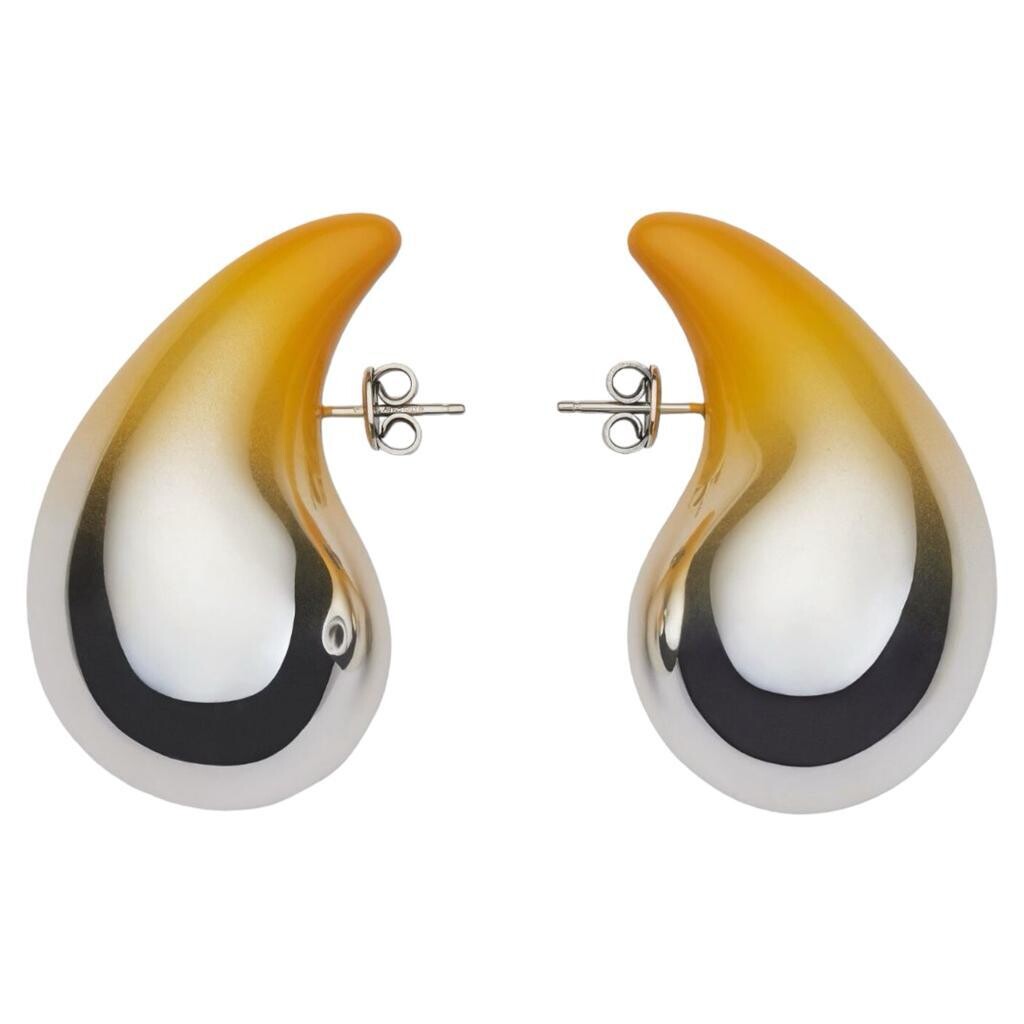Mango Teardrop Hoop Earring