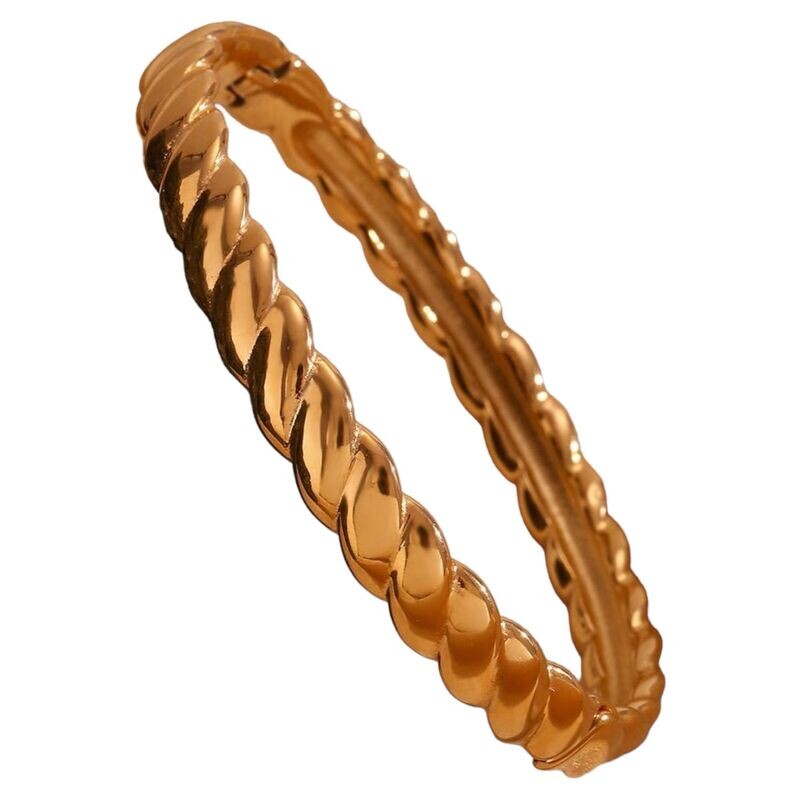 Sculpted Cable Bracelet