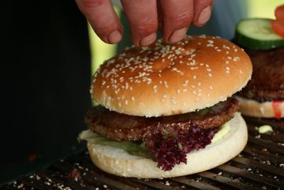 Wildschwein-Hackfleisch (500 g) – ideal für die Zubereitung saftiger Burger. Perfekt für alle, die den kräftigen, charaktervollen Geschmack von Wildfleisch schätzen.
