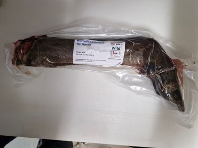 Hundeausbildung Hirsch-Hinterlauf 1 Stück 9,50 € optimal für Hundeausbildung oder Hunde-Snack Hundeausbildung Hirsch-Hinterlauf 1 Stück 9,50 € optimal für Hundeausbildung oder Hunde-Snack