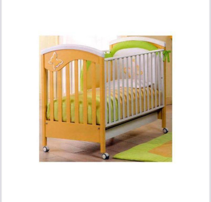 LETTINO/CULLA FARFALLA BASIC ARANCIONE MIBB/PALI/ERBESI