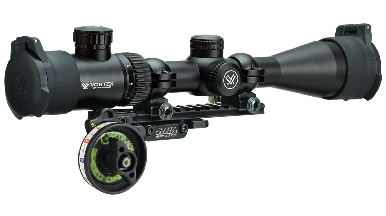 HHA TETRA XB SIGHT MOUNT W/ VORTEX 3-9X40 SCOPE