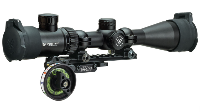 HHA TETRA XB SIGHT MOUNT W/ VORTEX 3-9X40 SCOPE
